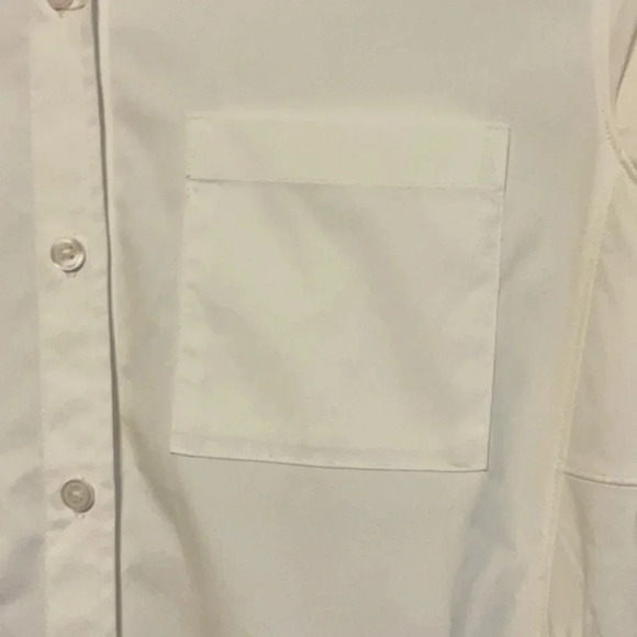 ATHLETA Cinched Waist Long Sleeve Performance Poplin Jacket / MIDI Shirt Dress - Picture 2 of 12